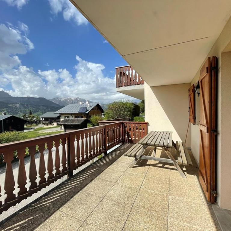 Appartement cosy 4 pers, terrasse, 2 pièces + coin montagne, près des pistes, Crest-Voland - One-Bedroom Apartment - 5