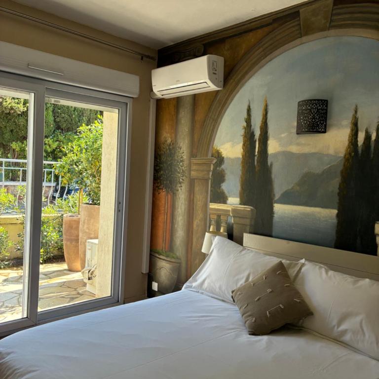 Hôtel L'Escale Au Soleil - Chambre Double avec Terrasse - 9