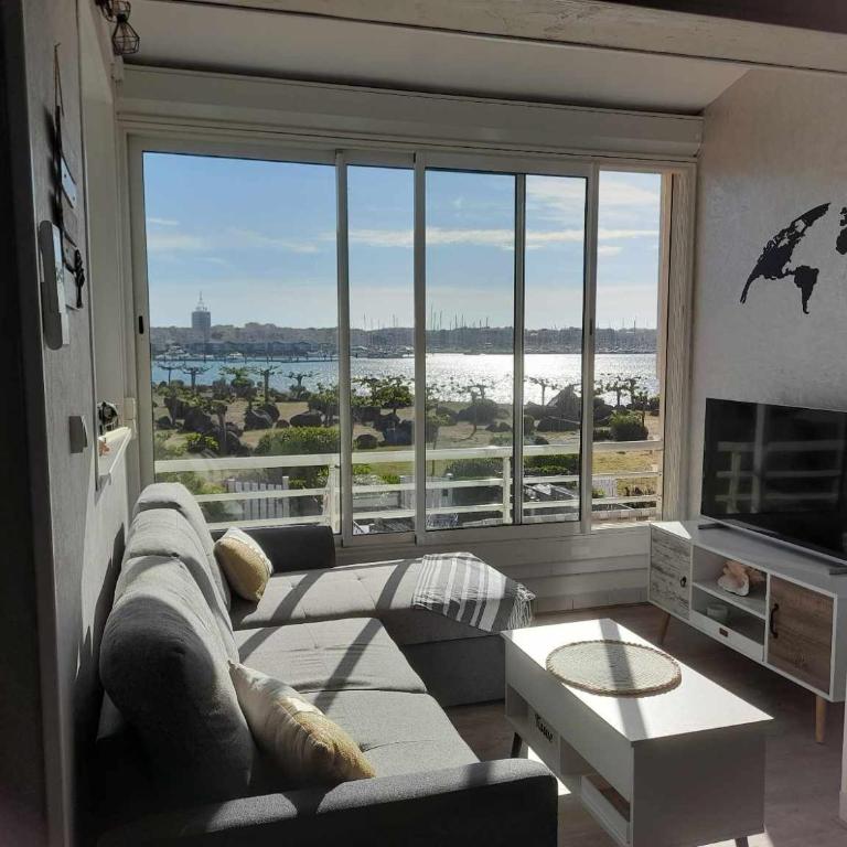 Bellevue au cap d agde - Apartamento de 3 dormitorios con vistas al puerto - 1