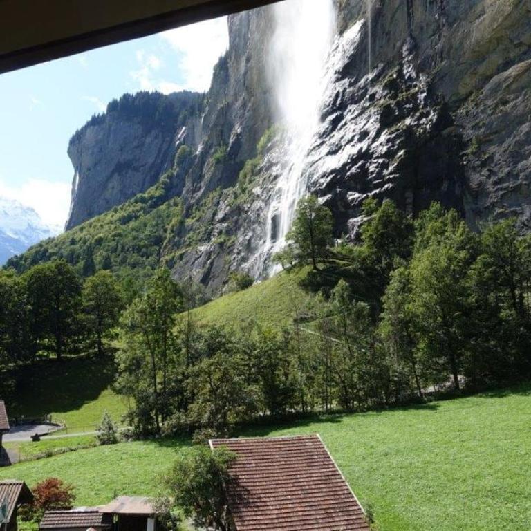 Lauterbrunnen Staubbach Amazing Waterfall View - Apartment mit 3 Schlafzimmern - 1