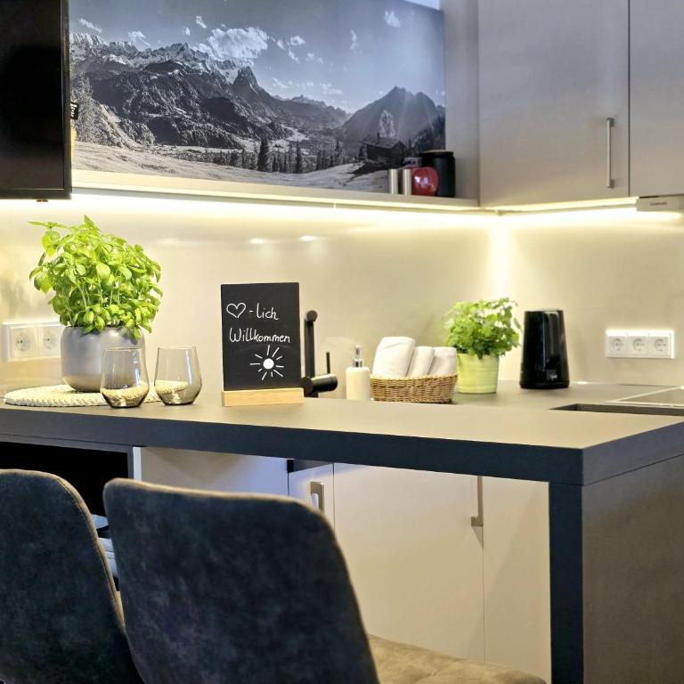 Ferienwohnungen Alpspitzecho - Apartment mit Balkon - 1