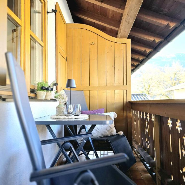 Ferienwohnungen Alpspitzecho - Apartment mit Balkon - 18