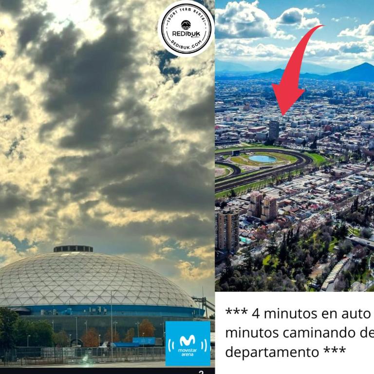 Rbk° Nuevo depto. a pasos del Movistar Arena 1D/1B - Apartamento de 1 dormitorio - 5