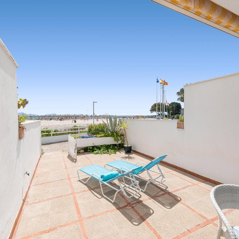 Apartment Just on the beach in Port Alcudia - Apartamento de 2 dormitorios con vistas al mar - 10