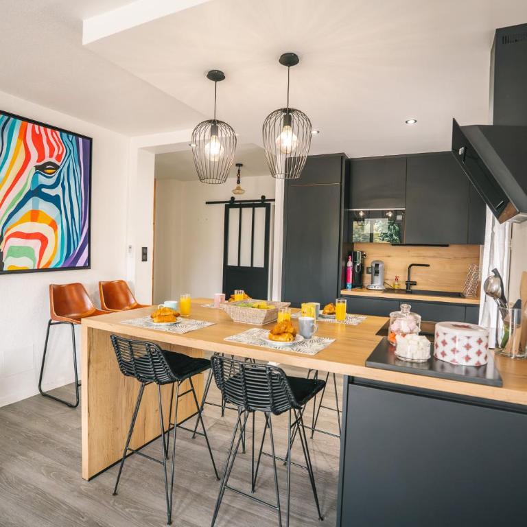 Magnifique T3-terrasse-parking-Centre ville-AD - Apartment mit 2 Schlafzimmern und Terrasse - 17