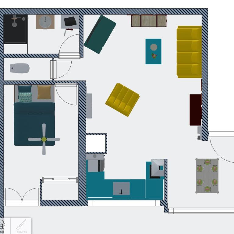 Malia 3 Etoiles Rez de jardin avec extérieur - Apartamento de 1 dormitorio - 7