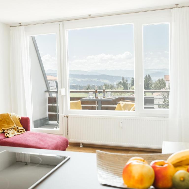 Ferienwohnung Kaiserblick - Pool Sauna Bergsicht - Appartement 1 Chambre avec Balcon et Vue sur les Montagnes - 1