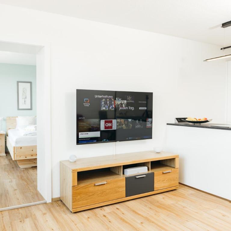 Ferienwohnung Kaiserblick - Pool Sauna Bergsicht - Appartement 1 Chambre avec Balcon et Vue sur les Montagnes - 4