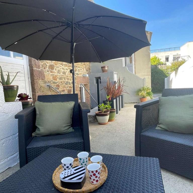 Maison de charme au cœur de Perros-Guirec, proche plage pour 4 personnes - FR-1-542-69 - Ferienhaus - 20