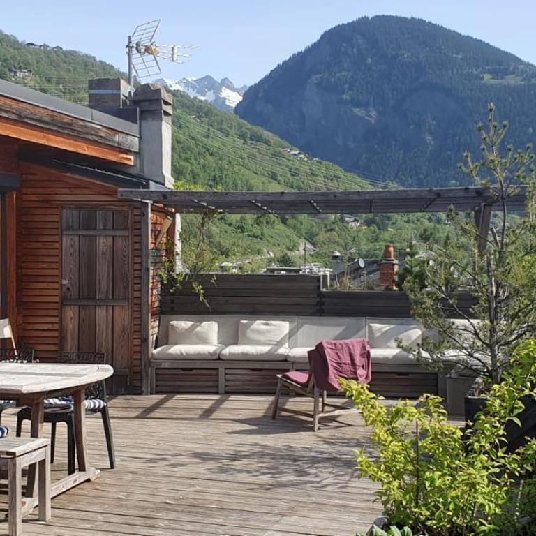 Plein centre ville, Sublime appartement avec terrasse - Bourg Saint Maurice - Apartment mit 3 Schlafzimmern - 1