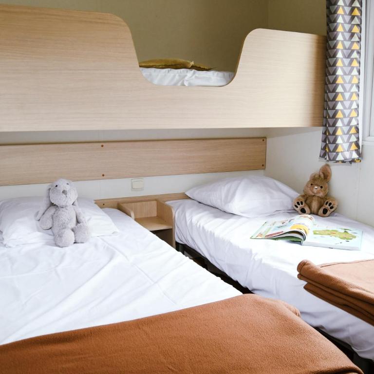 Camping Les Amandiers - Bungalow 2 Chambres - 4
