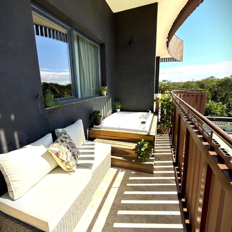 Tulum Beach Side Jungle Retreat Jacuzzi WIFI - Apartamento de 2 dormitorios - 9