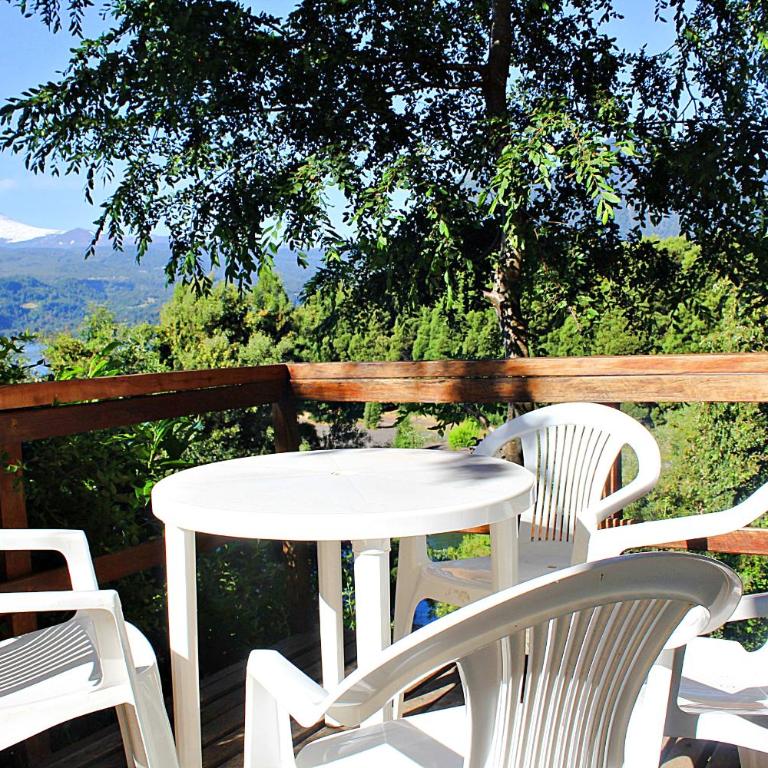 Cabañas Ruka Rayun vista y acceso al lago en Coñaripe - Casa de 2 dormitorios - 8