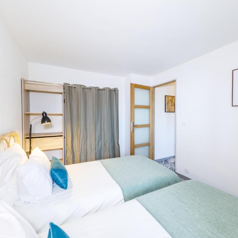 Bellavista Appartement Villa Vue Epoustouflante Parking - Two-Bedroom Apartment with Sea View - 22