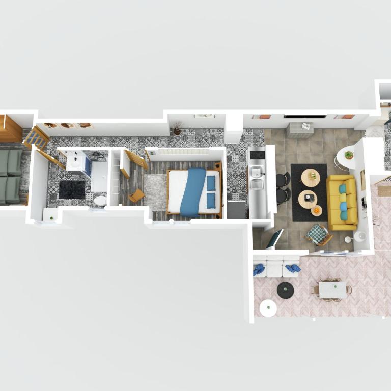 Bellavista Appartement Villa Vue Epoustouflante Parking - Two-Bedroom Apartment with Sea View - 30
