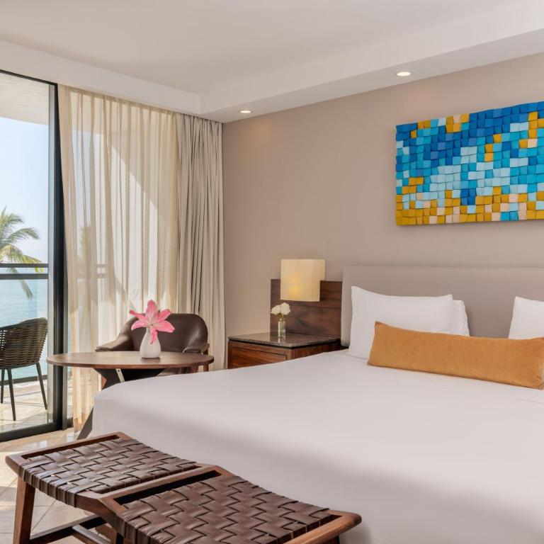Hyatt Ziva Puerto Vallarta - All Inclusive - Habitación Doble con balcón y vistas al mar - 1 cama grande - 6