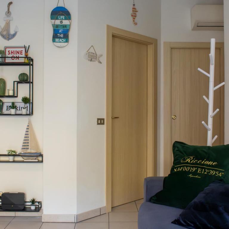 100m dal Mare Casa Vacanze per 8 a Riccione - Appartamento con 3 Camere da Letto - 9