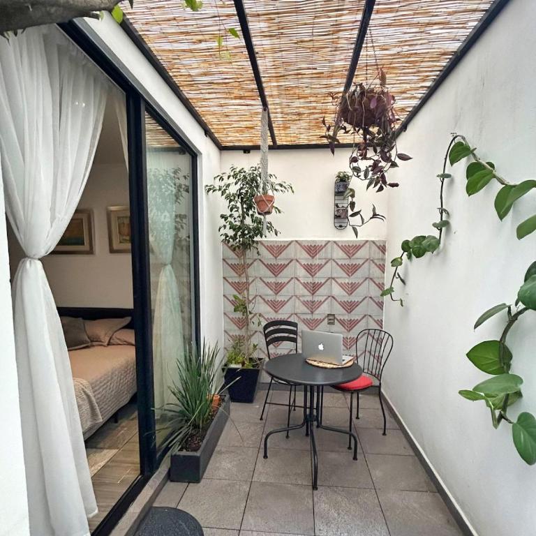 Suite Indiana c Terraza y estacionamiento 2 pers - One-Bedroom Apartment - 1