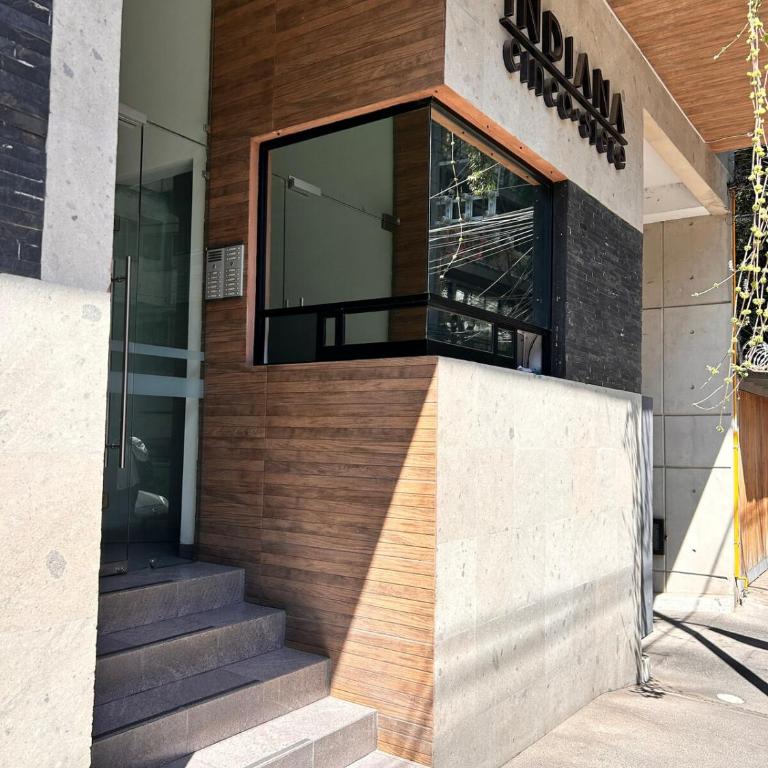 Suite Indiana c Terraza y estacionamiento 2 pers - One-Bedroom Apartment - 11