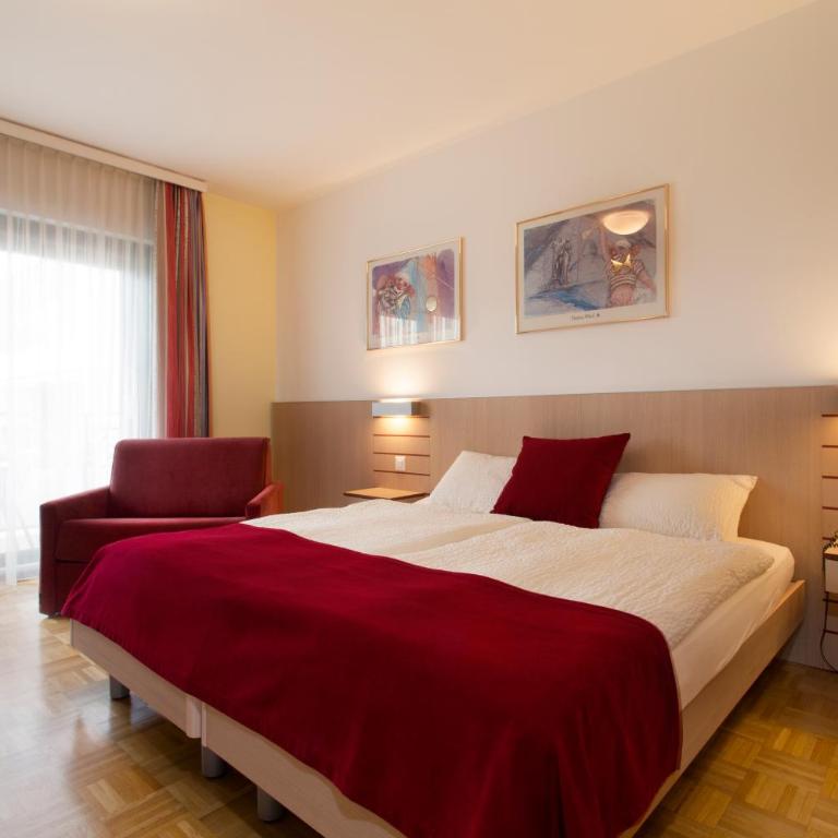Hotel Geranio Au Lac - Camera Matrimoniale Comfort con Balcone - 1