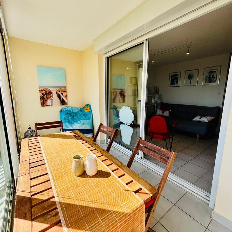 Appart Bord de Mer, Parking privé gratuit,Pour 2 ou 4pers - Apartment mit 1 Schlafzimmer - 8