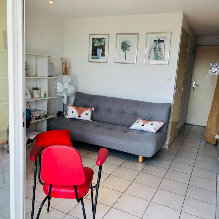 Appart Bord de Mer, Parking privé gratuit,Pour 2 ou 4pers - Apartment mit 1 Schlafzimmer - 12