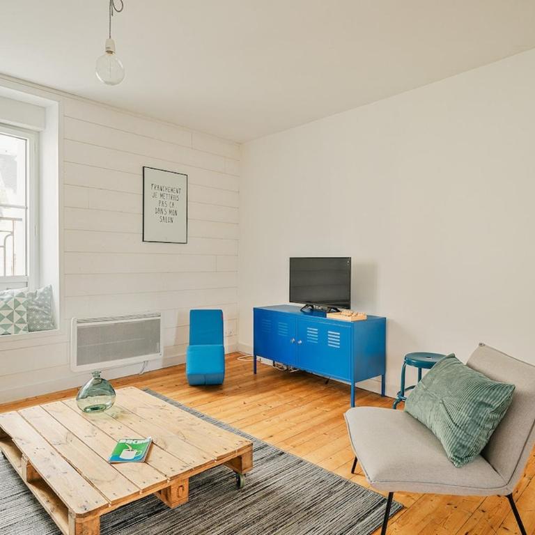 Le 16 - T3 - terrasse proche plage et centre - WIFI - Appartamento con 2 Camere da Letto e Terrazza - 5