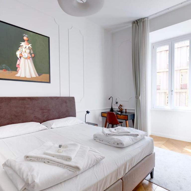 Stunning 1BR, 2BATH Apartment in the Heart of Rome 6C - Appartamento con 1 Camera da Letto - 4