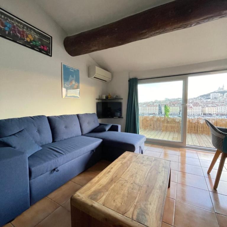 Appartement vue imprenable Vieux-Port et Notre Dame - Appartement - Vue sur Mer - 13