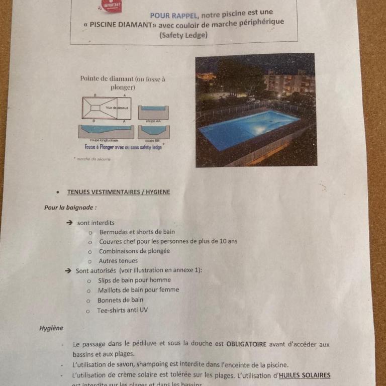 Piscine et plage La Faviere - Appartement 1 Chambre - 11