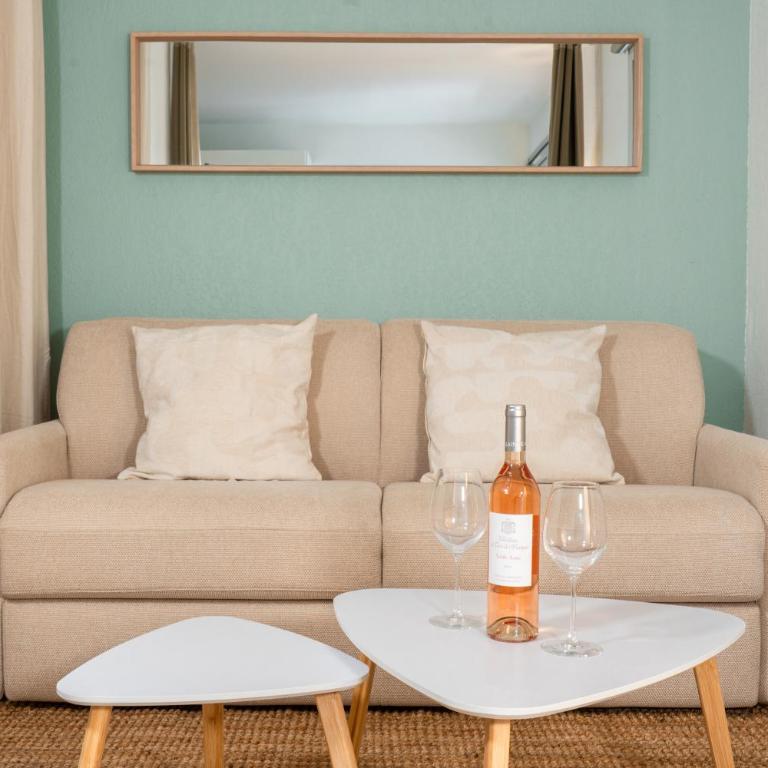 Studio Carqueiranne Piscine, Plage, Balcon - Appartement 1 Chambre - 21