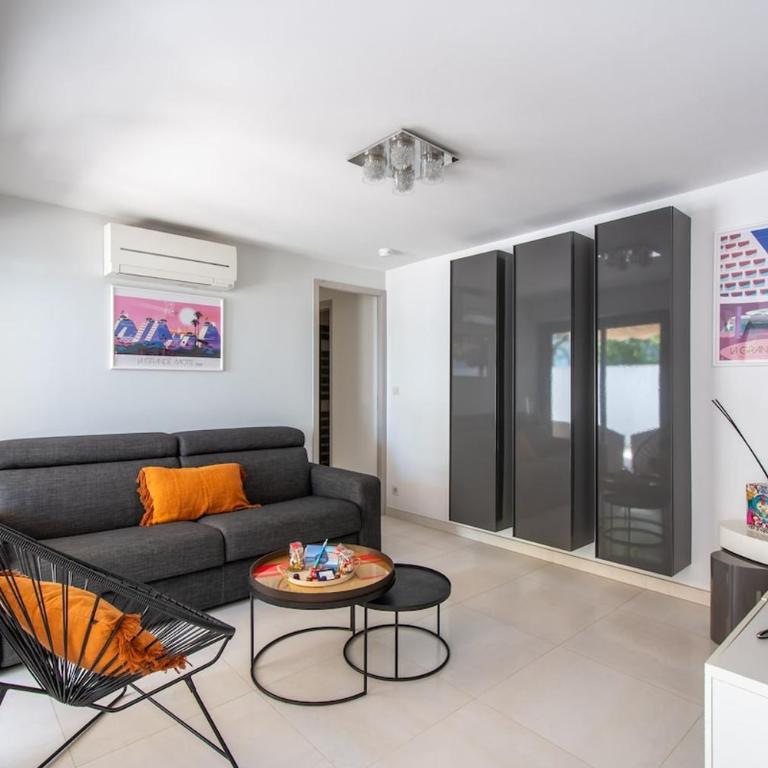 Villa Soléa Beach 2 min Wifi Terrasse air conditionné - Villa de 1 dormitorio - 7