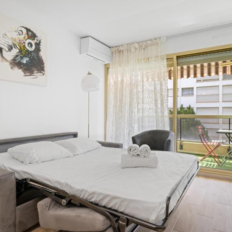 "Port Garavan" Calme, Piscine, Rénové, Parking - Apartamento de 2 dormitorios - 4