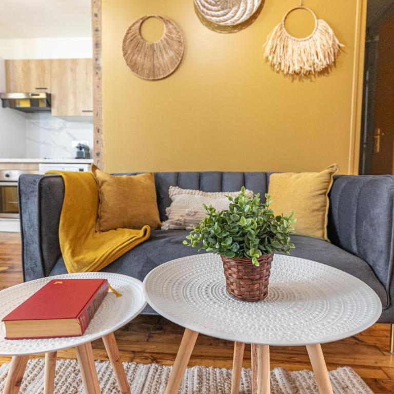 Le Boho - Charmant T3 avec climatisation et fibre - Loft-Apartment mit 2 Schlafzimmern - 3