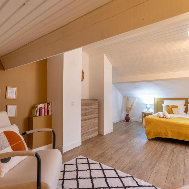 Le Boho - Charmant T3 avec climatisation et fibre - Loft-Apartment mit 2 Schlafzimmern - 12
