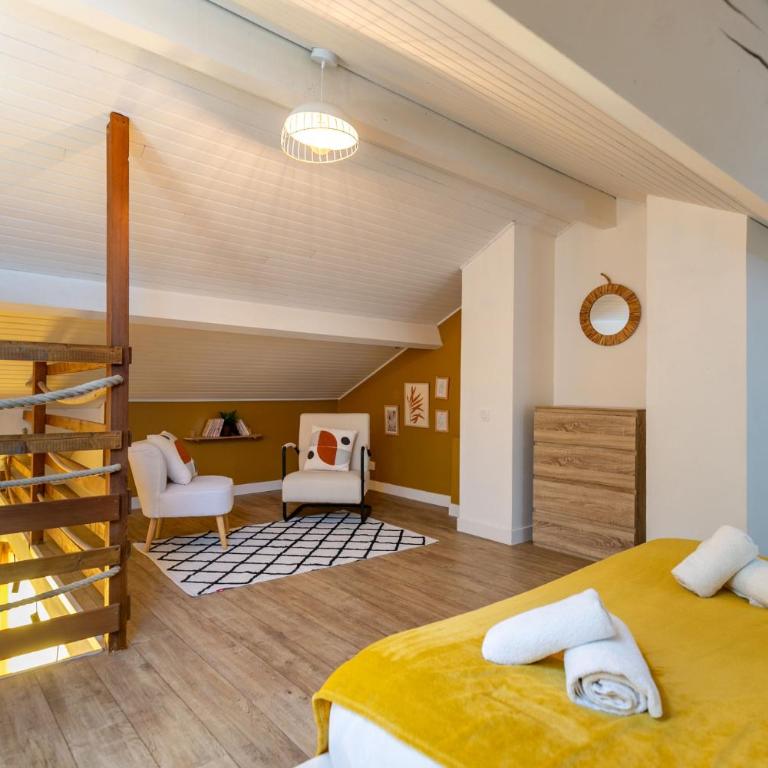Le Boho - Charmant T3 avec climatisation et fibre - Loft-Apartment mit 2 Schlafzimmern - 18
