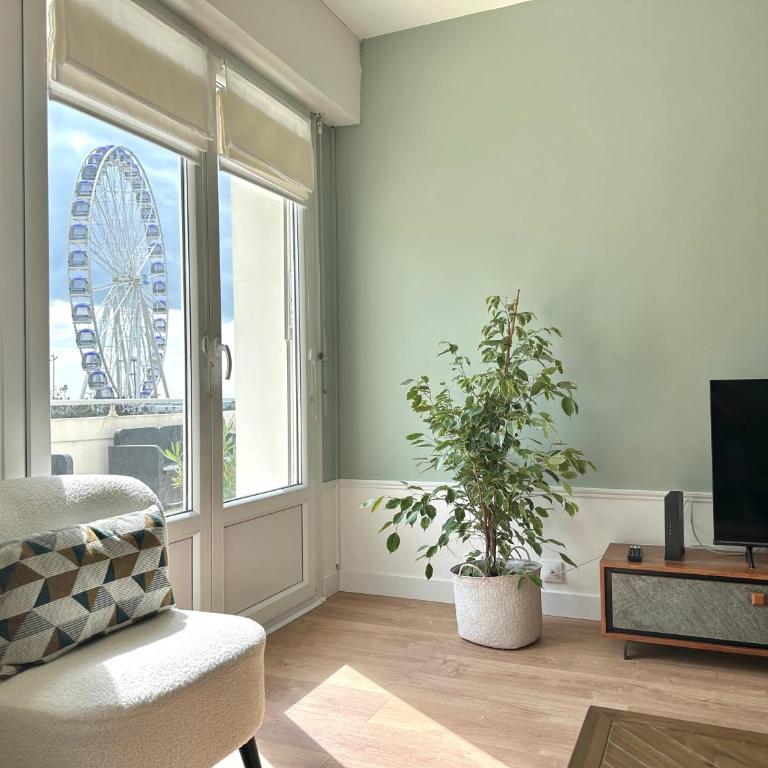 Jauffrey - Appartement avec Terrasse VUE MER et Garage à Berck-Plage - Two-Bedroom Apartment with Terrace and Sea View - 2