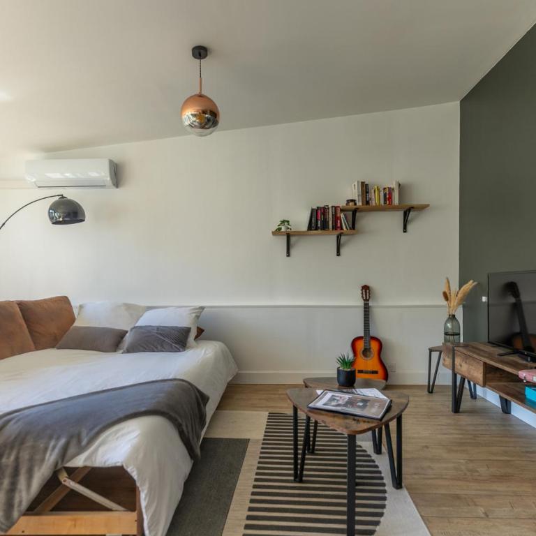 Le Patio - Spacieux T3 avec climatisation et jardin privatif - Apartment mit 2 Schlafzimmern und Terrasse - 24