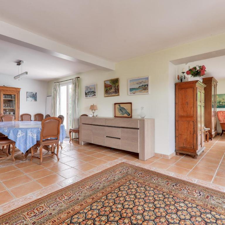 Maison avec jardin pour 10 - 600m plage - Maison 6 Chambres - 12