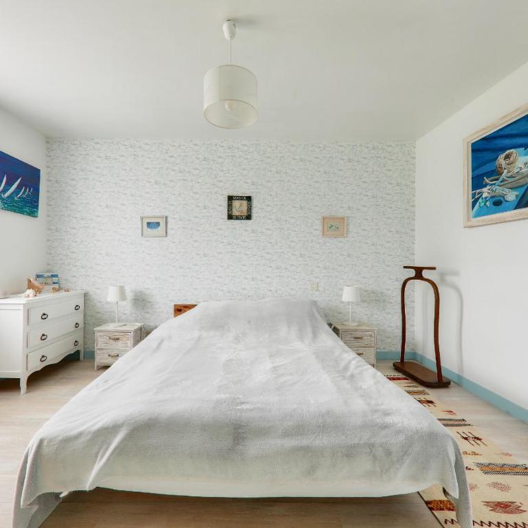 Maison avec jardin pour 10 - 600m plage - Maison 6 Chambres - 14