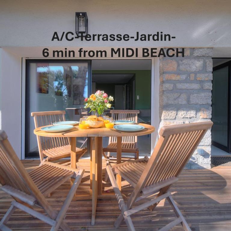 Beau 2 chambres TERRASSE, JARDIN, Picaud- Proche Plages MIDI A2B241 - Appartement - Rez-de-Chaussée - 1