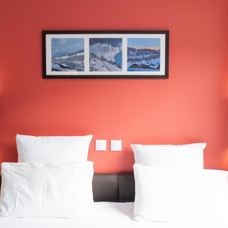 Hôtel Le Montana - Doppelzimmer ohne Balkon - 1