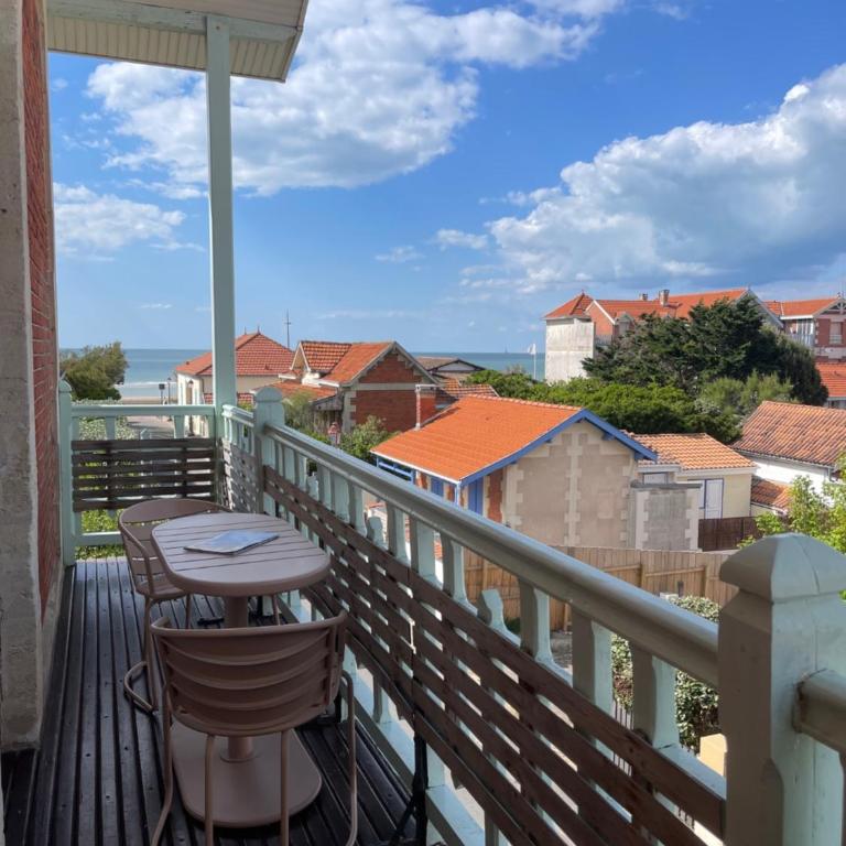 Hôtel Michelet Plage - Chambre Double avec Balcon - Vue sur Mer - 3