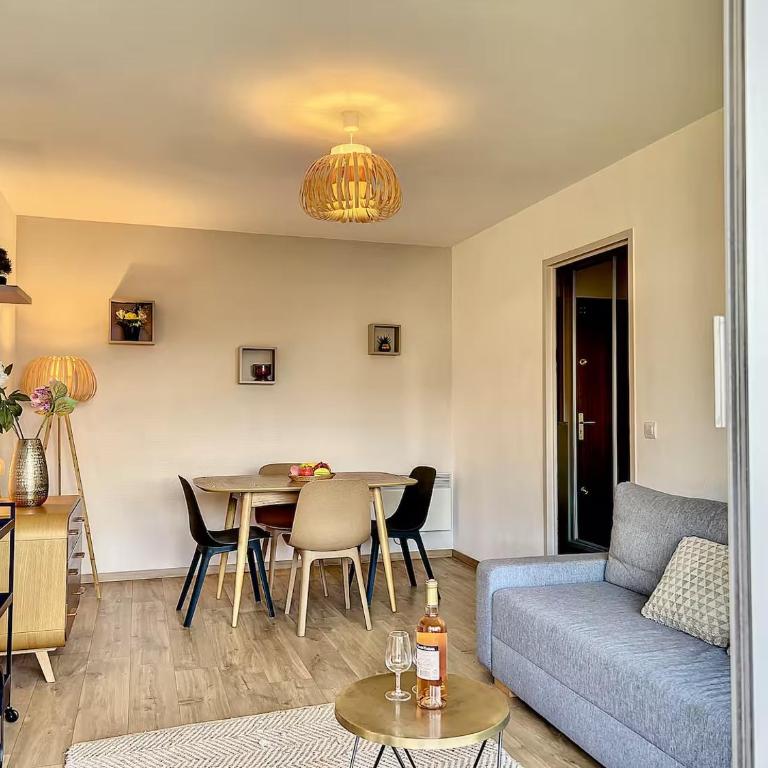 T2 cosy avec terrasse sud - Centre Deauville - Apartamento de 1 dormitorio - 4