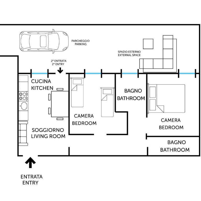 Welc-ōm Casa Sofia Free Parking - Appartamento con 2 Camere da Letto - 29