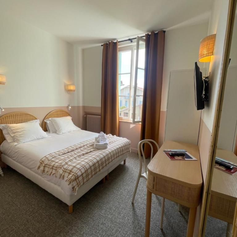 Hôtel Michelet Plage - Chambre Double - Vue sur Mer - 1