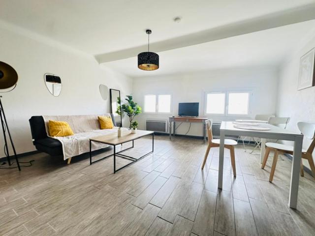 Grand T2 50m2 Narbonne centre, vue sur cathédrale - Apartamento de 1 dormitorio - 2