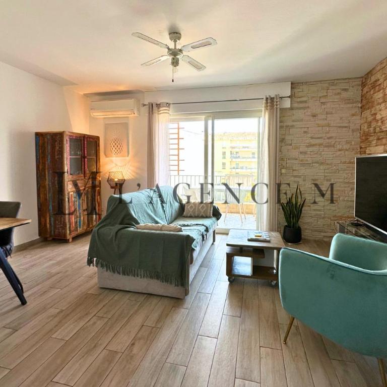 Appartement Colomba - parking, terrasse, centre Calvi & plage à pied - 6 couchages - Appartement 2 Chambres - 14
