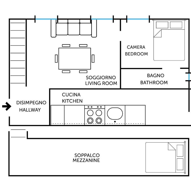 Welc-ōM Prati Town Center - Two-Bedroom Apartment - 23