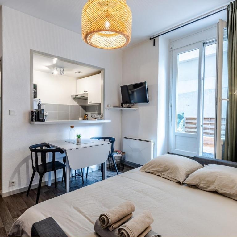 T2 centre ville, 150m du lac, parking - Thermes - Appartement 1 Chambre - 4